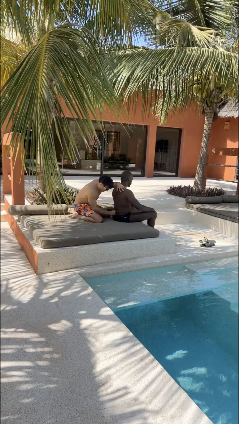 Massage piscine